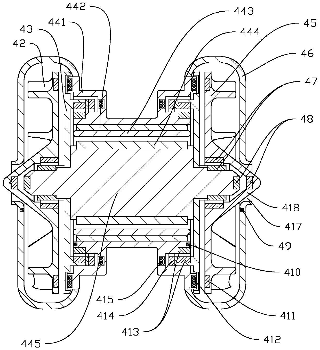 Artificial heart power pump