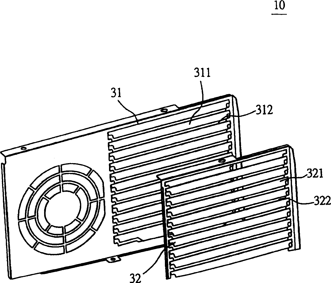 Light-shading wind guiding structure