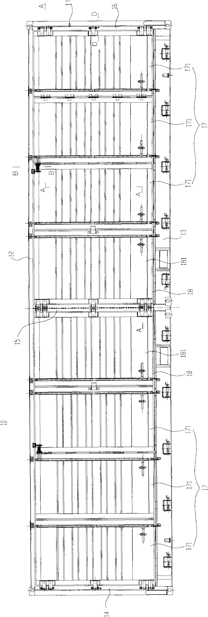 Side opening door box