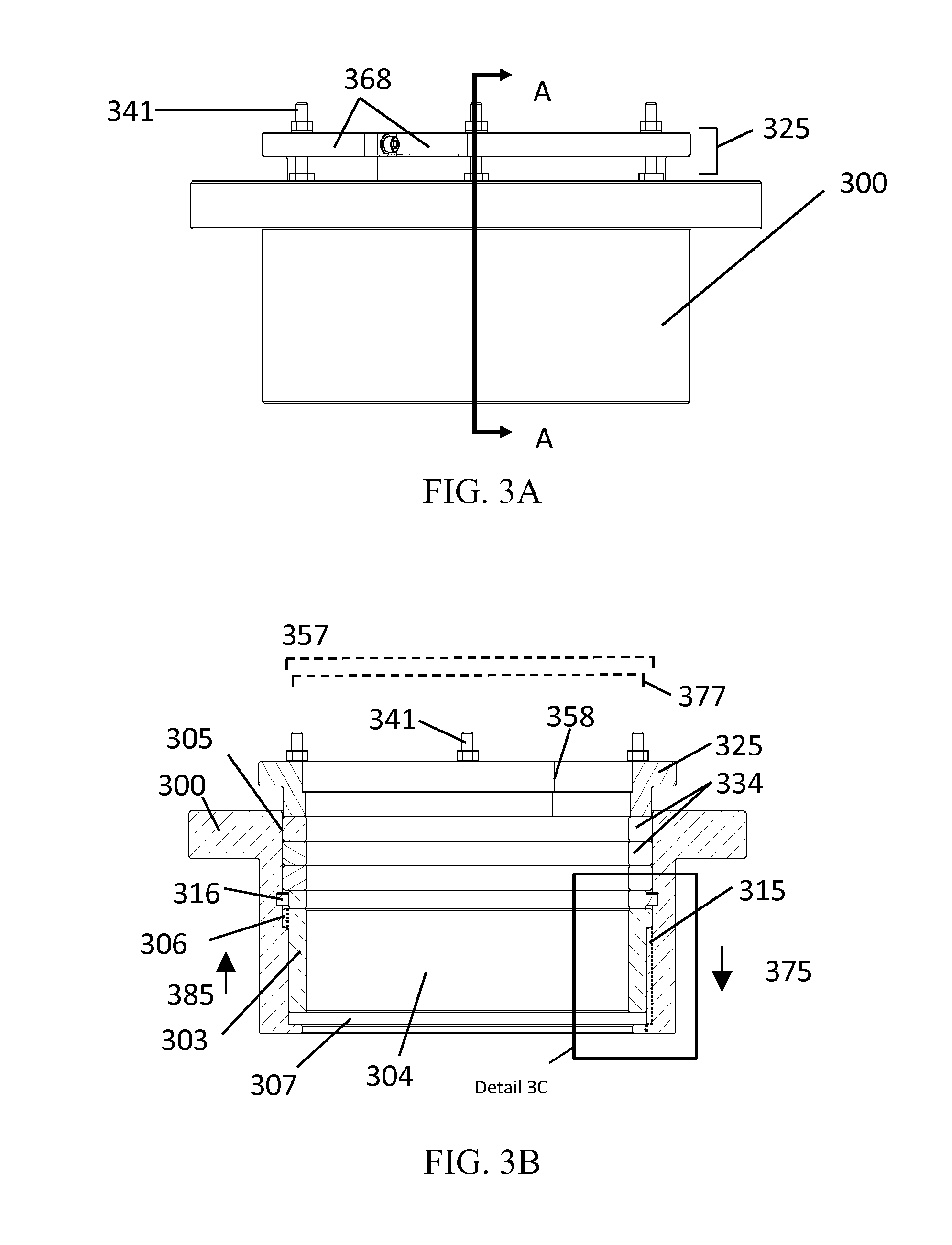 Journal housing for a cylindrical bearing and related method
