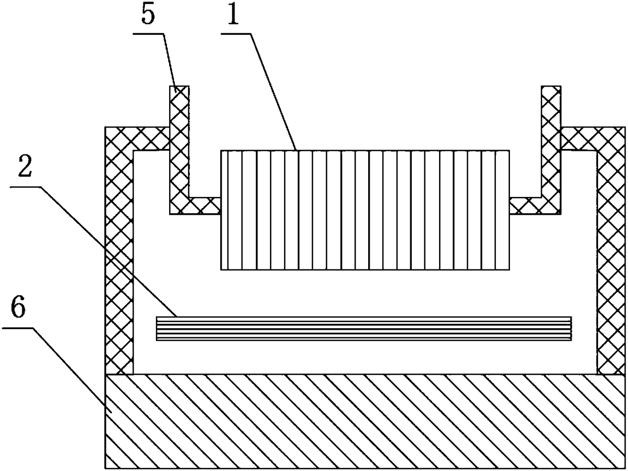 Precision control method of height of coating die head