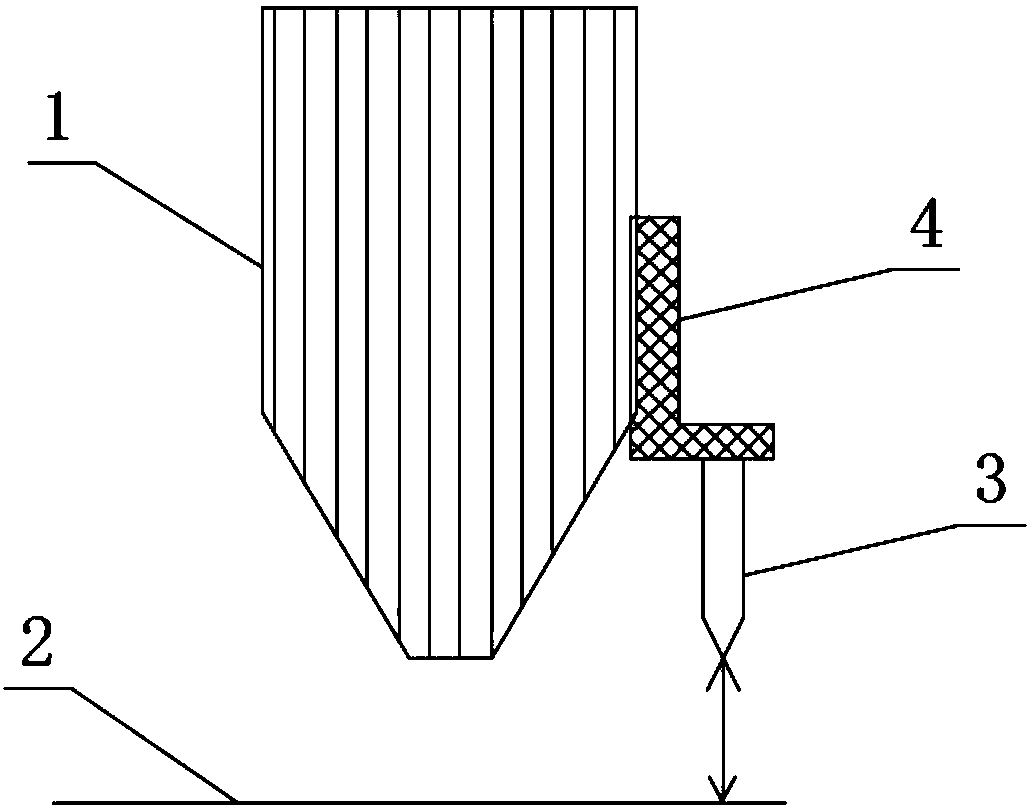 Precision control method of height of coating die head