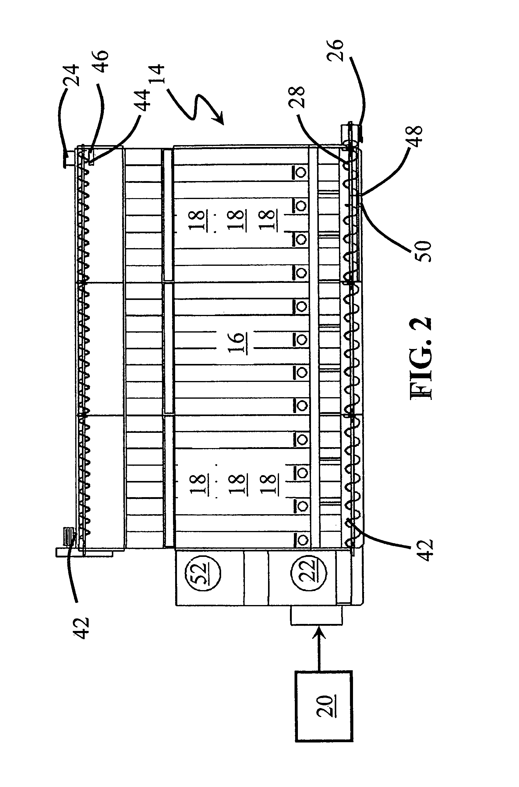 Apparatus and method for reducing a moisture content of an agricultural product