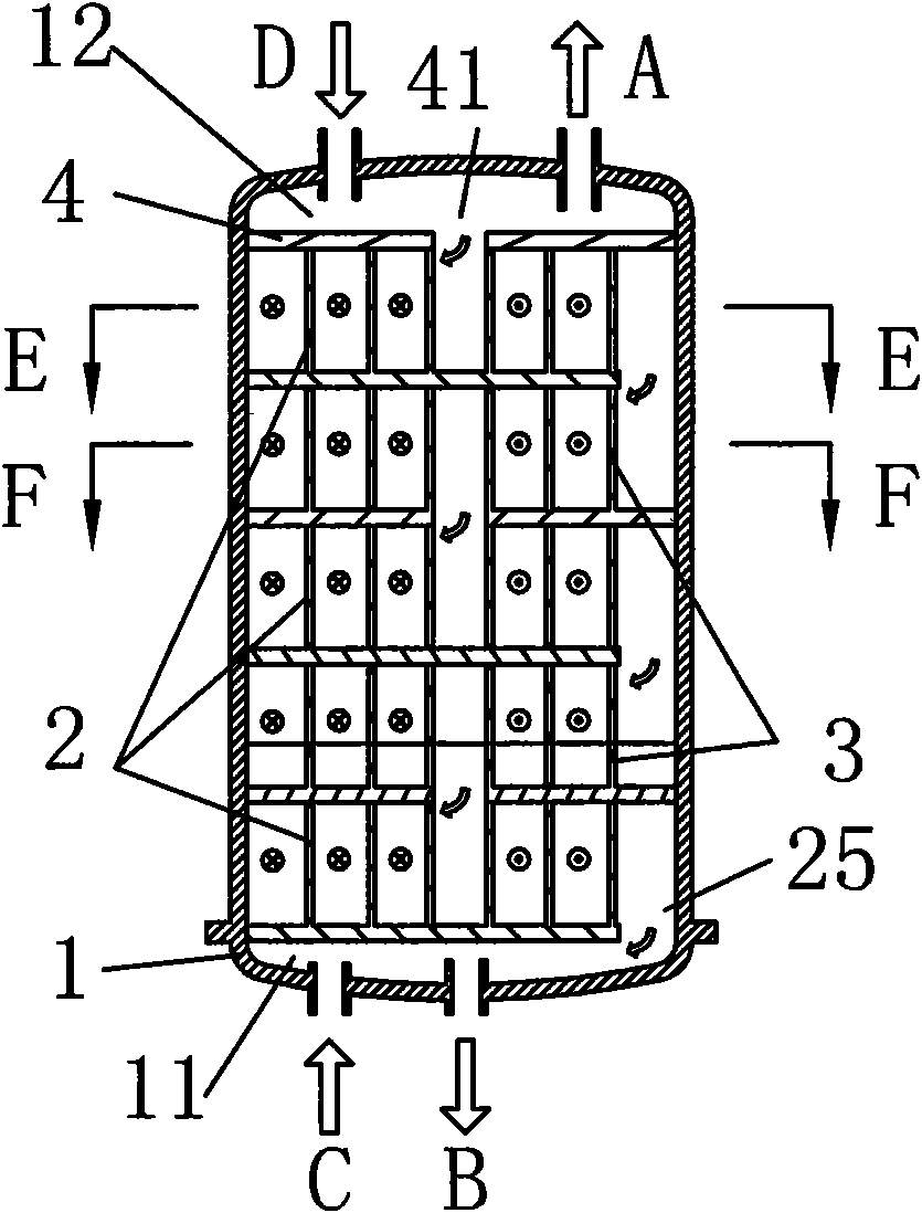 Water storing device of electric water heater