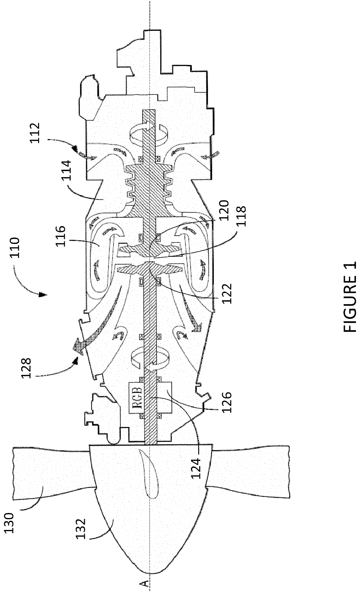 Propeller blade angle feedback arrangement and method