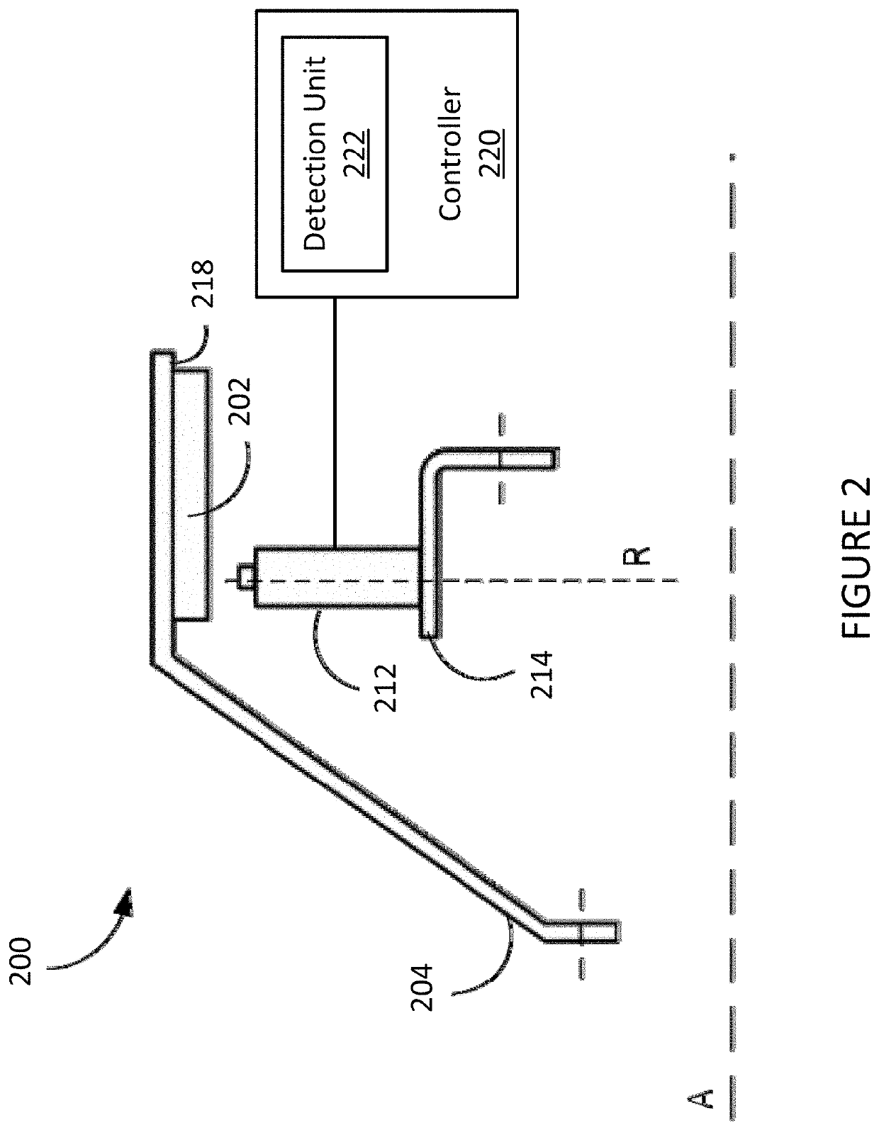 Propeller blade angle feedback arrangement and method