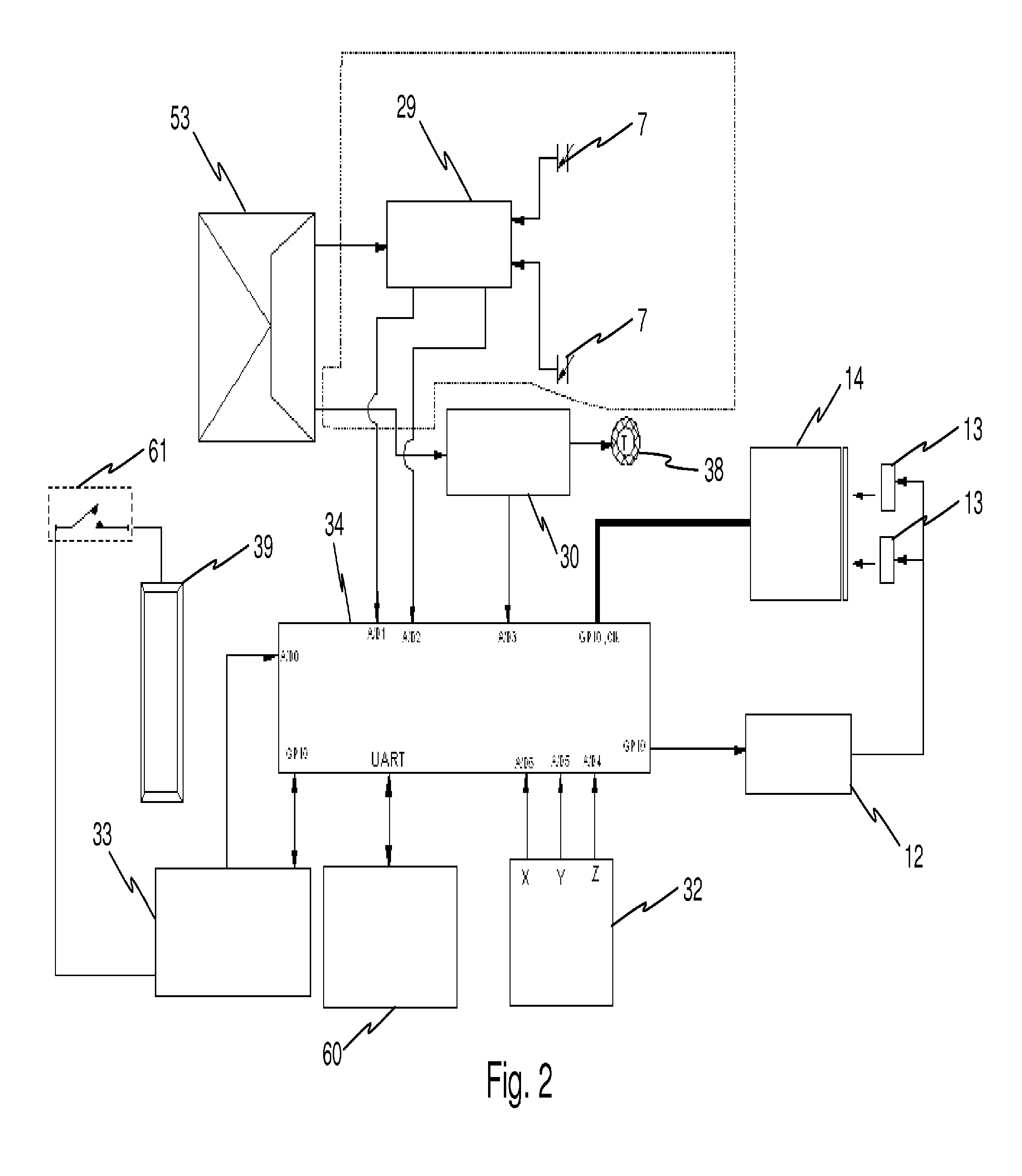 Device and Methods for in vivo Monitoring of an Individual