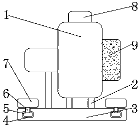 High-efficiency safety material conveying fan