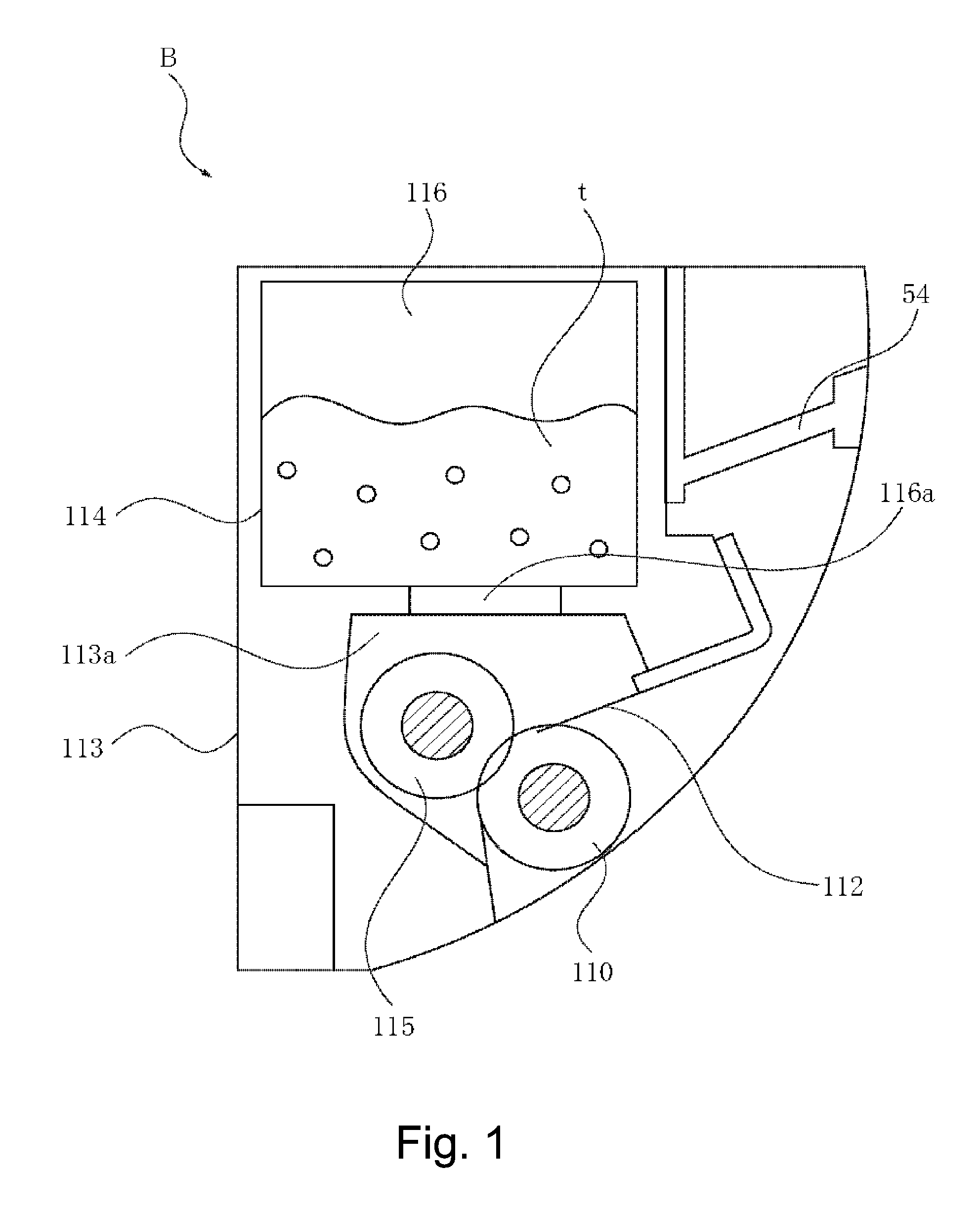 Developing device, developing cartridge, rotational force transmitting part and electrophotographic image forming apparatus