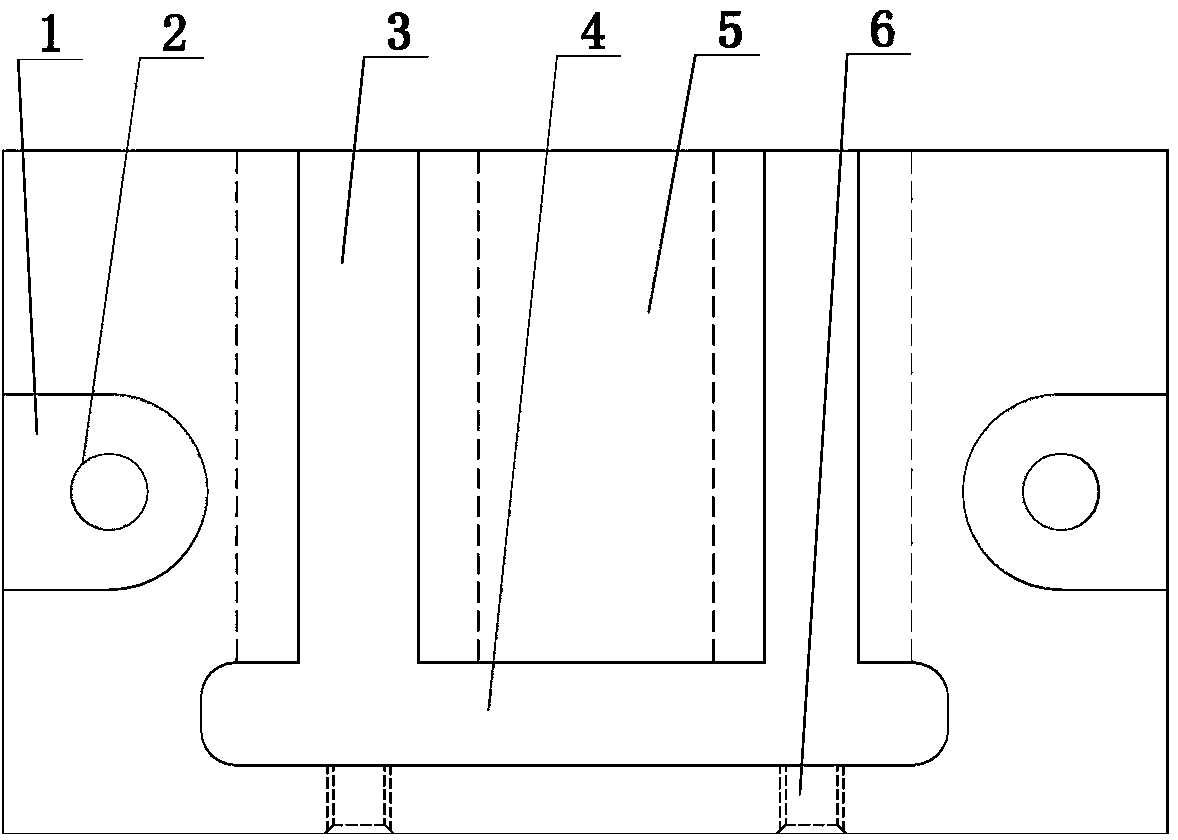 Thin side-mounting adapter coupling piece and unit curtain wall structure adopting same