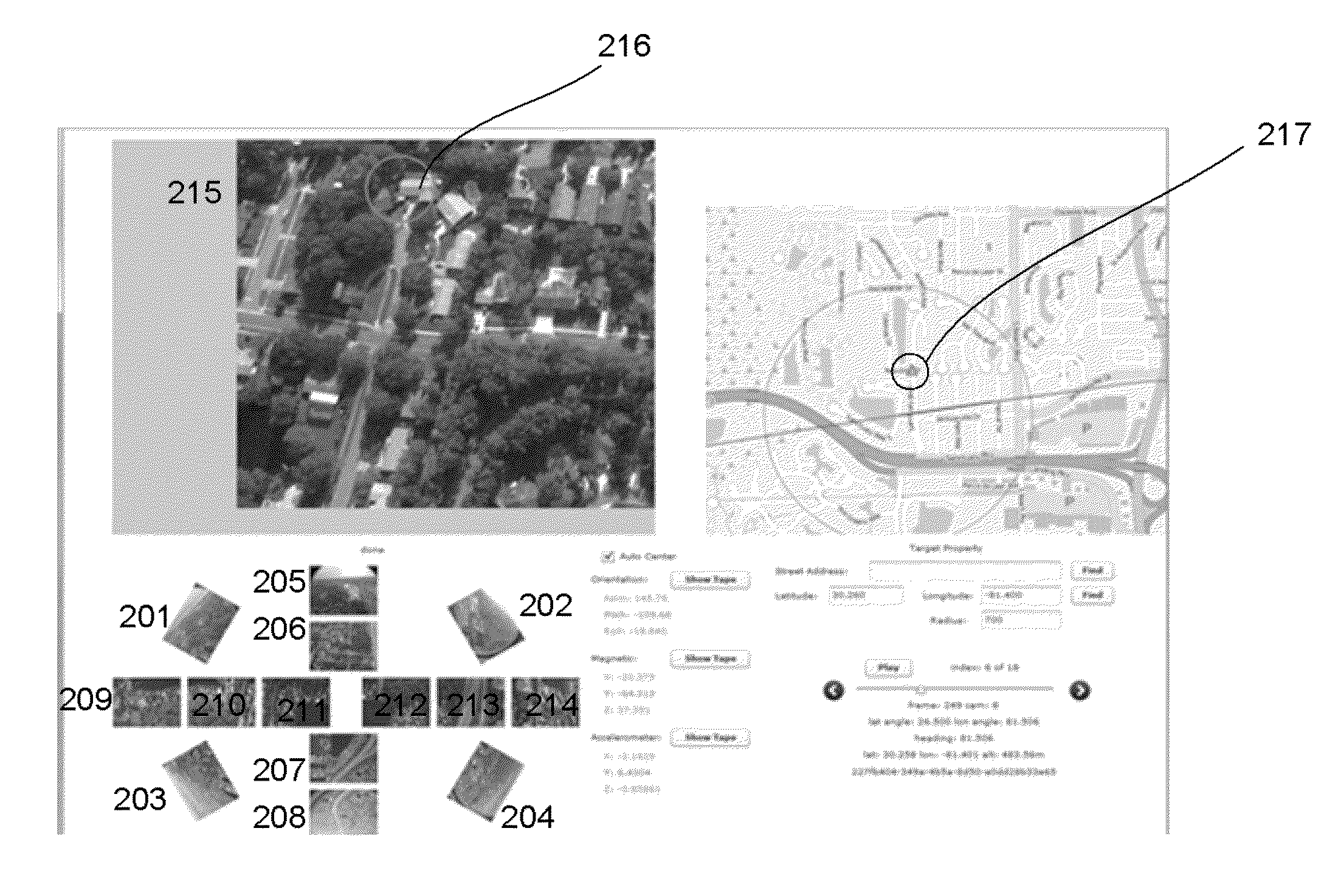 Method and Apparatus for Processing Aerial Imagery with Camera Location and Orientation for Simulating Smooth Video Flyby