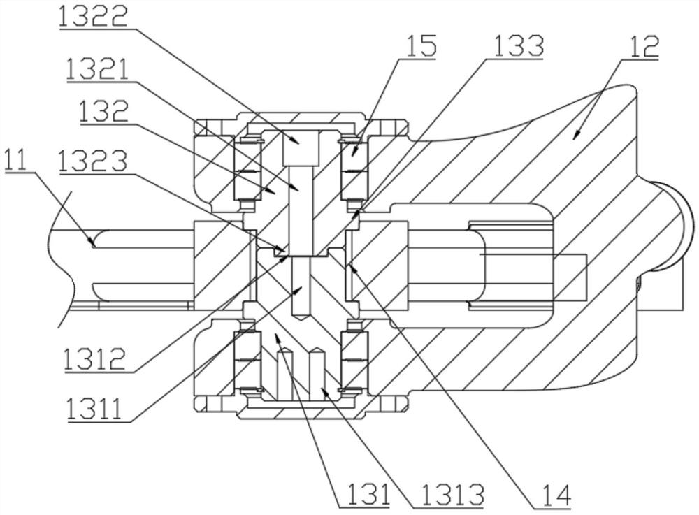 Rotating joint and robot