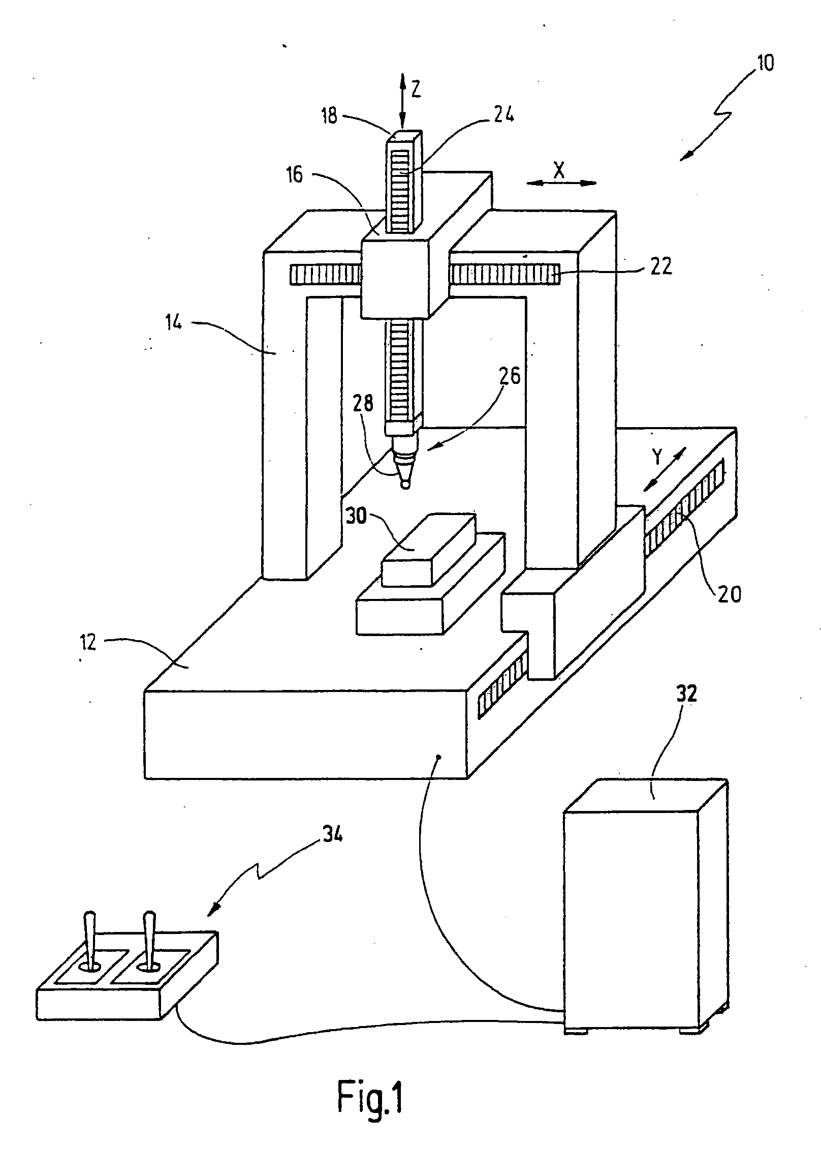 Probe for a coordinate measuring machine