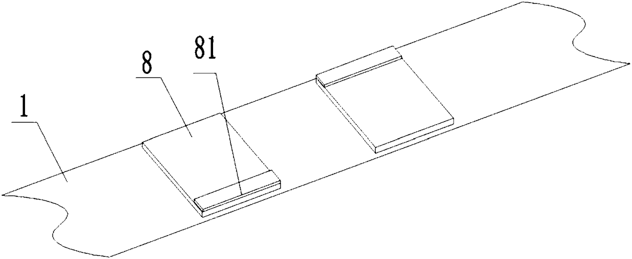 Device for processing backlight plate