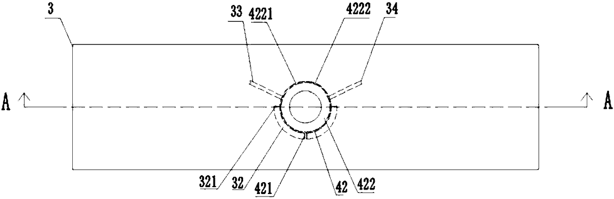 Device for processing backlight plate