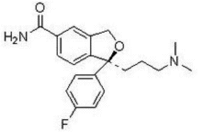 Synthetic method of escitalopram impurity J