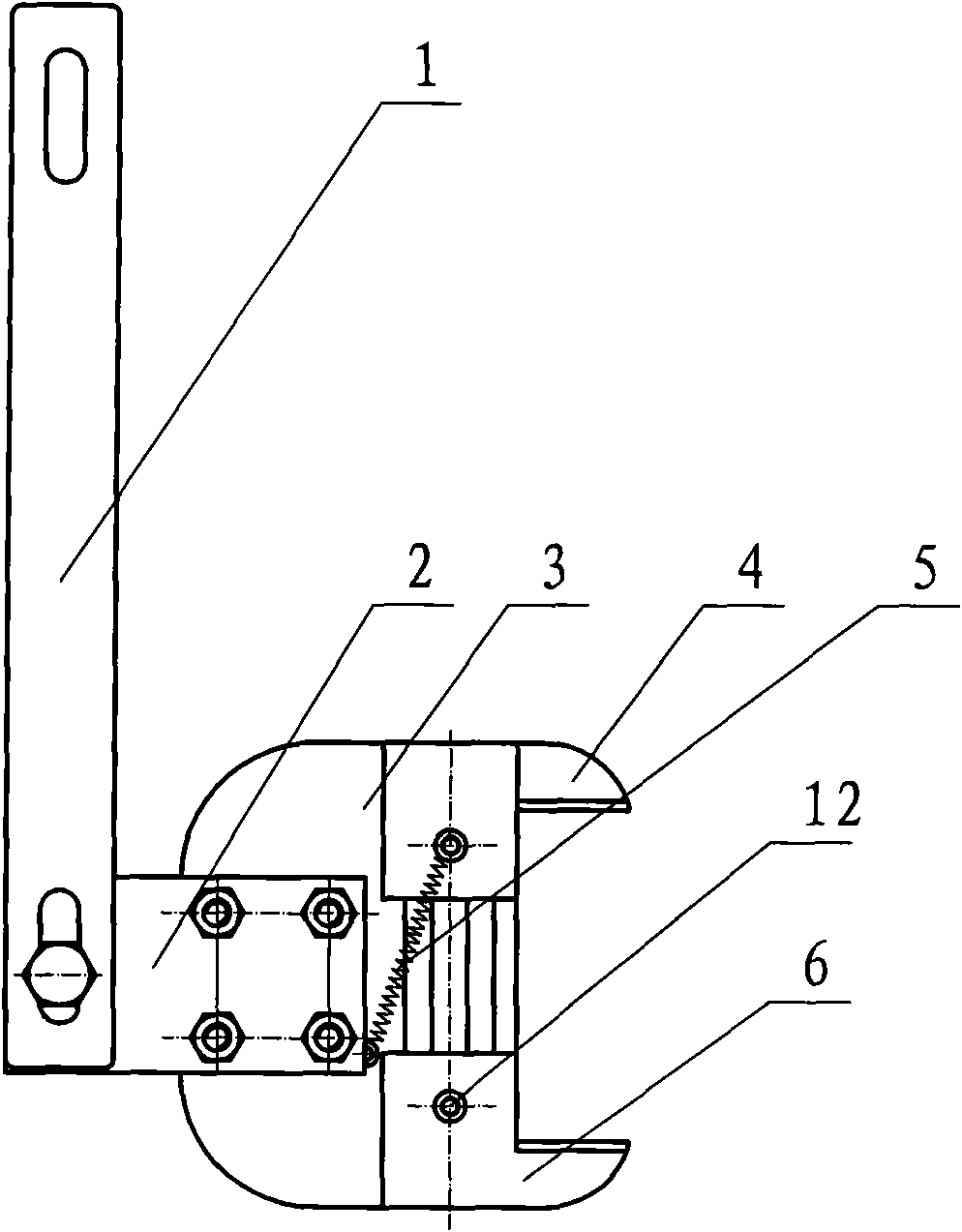 Wire arranging location mechanism of ring-shaped winding machine