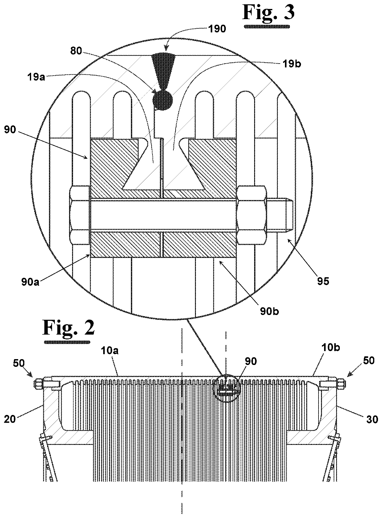 Method for assembling an improved Yankee cylinder