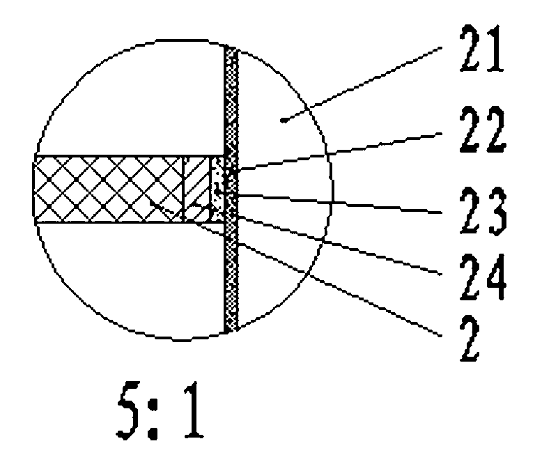 Sealing structure for full-automatic electrostatic dust-removal filtering case
