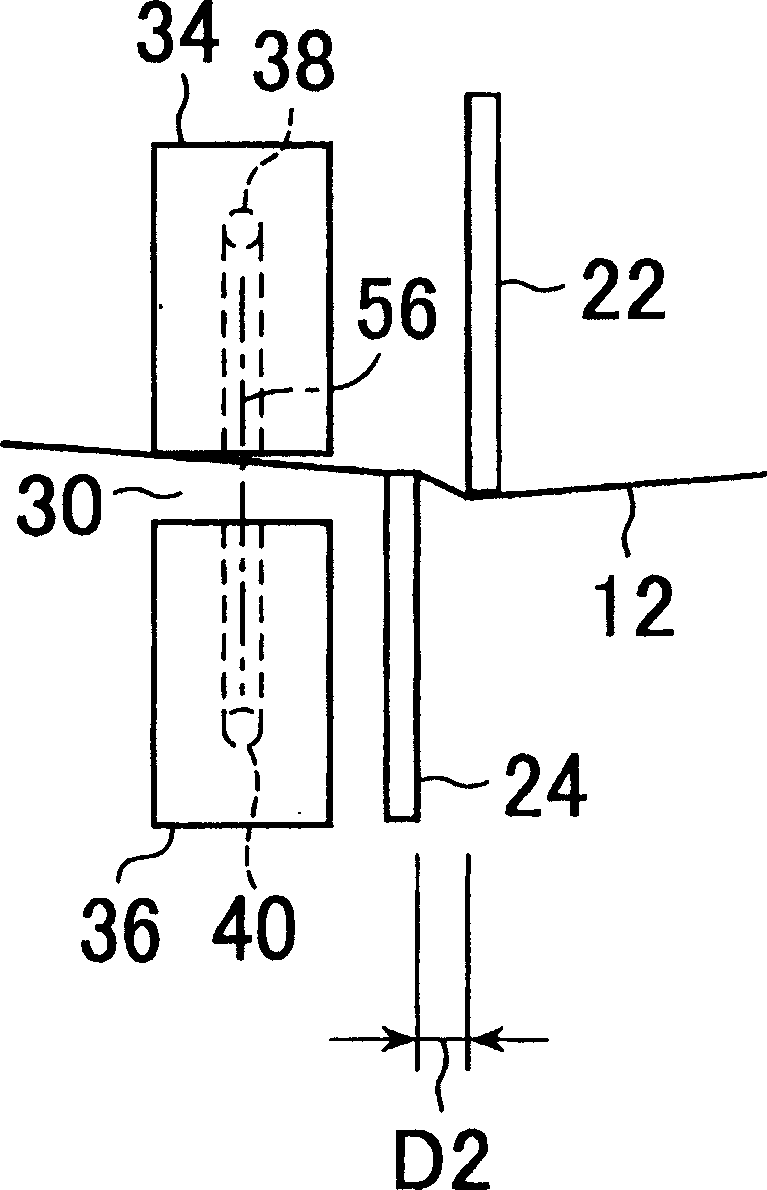 Weft contact part and weft detecting method