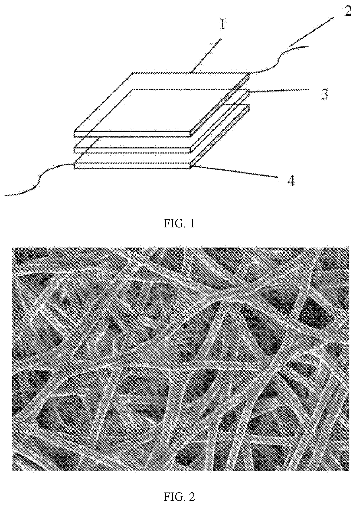 Preparation method for a flexible stress sensor based on a composite multilayer conductive material