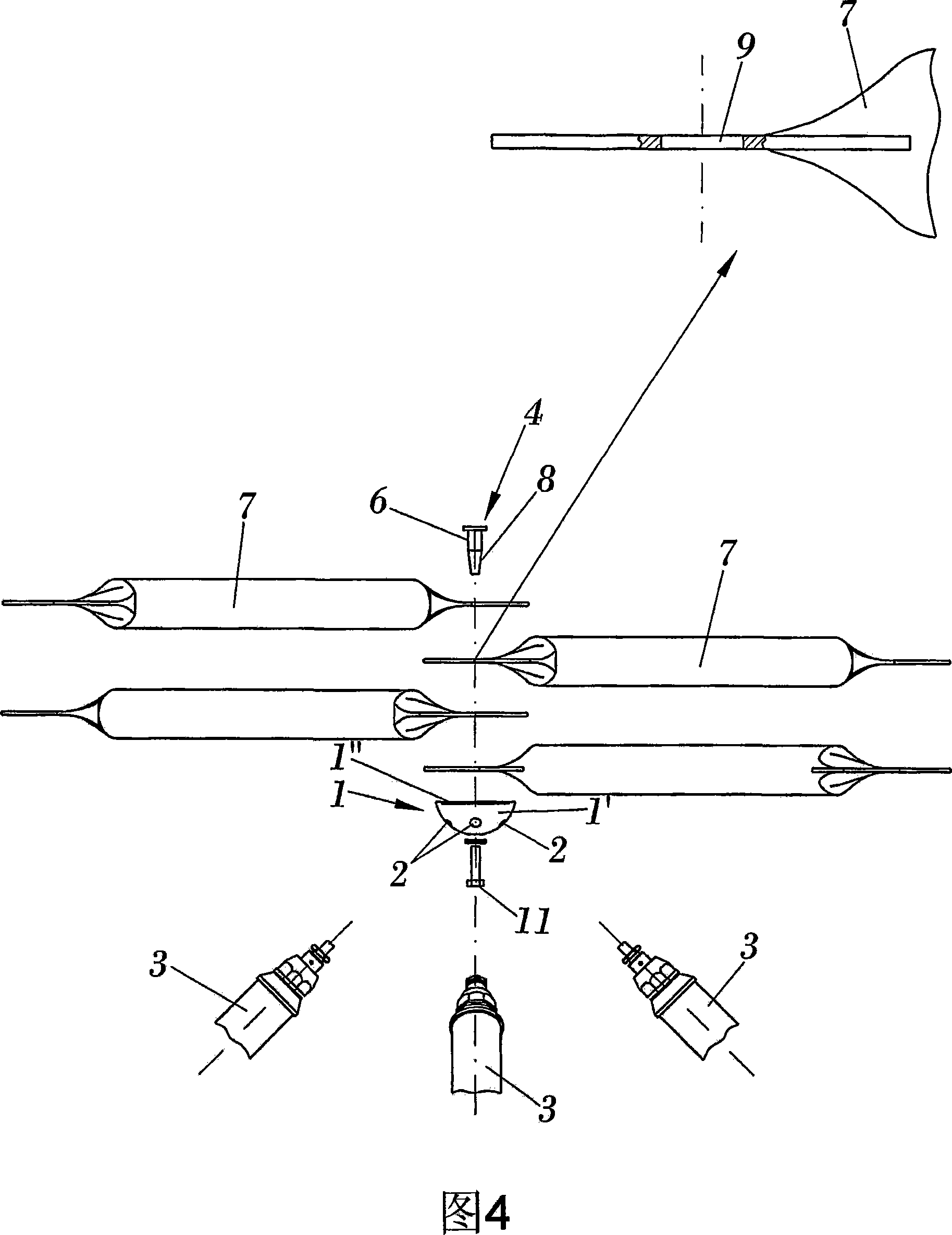 Node for spatial grid structure