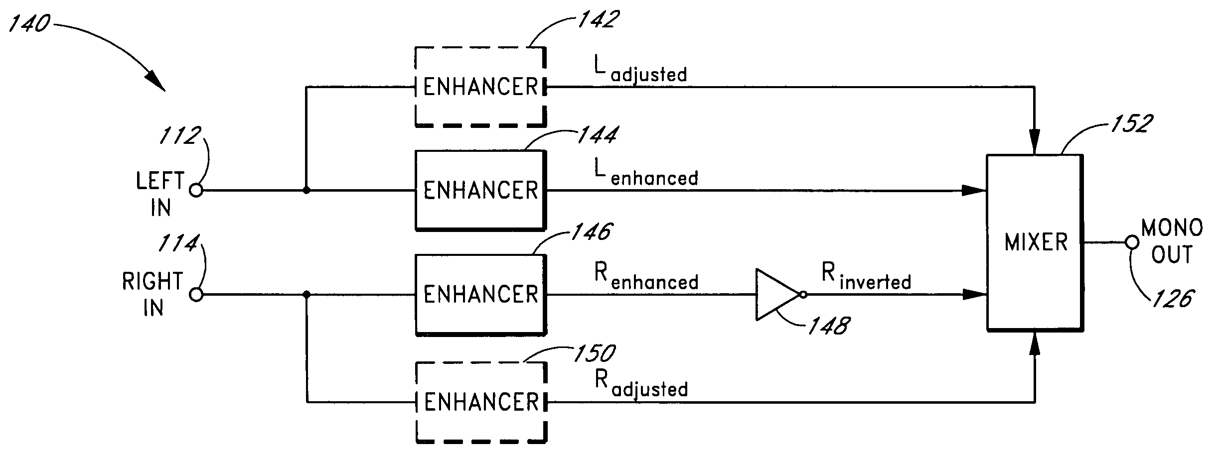 Systems and methods of spatial image enhancement of a sound source