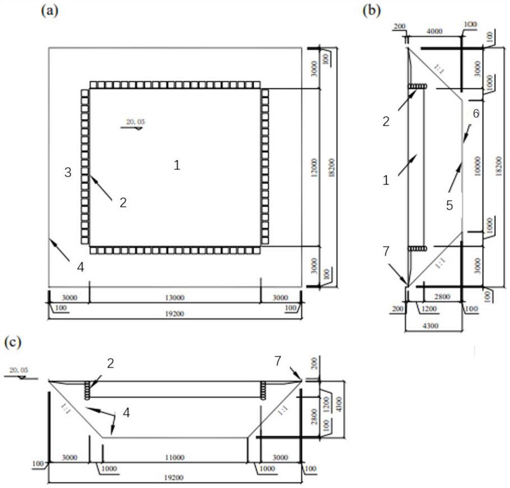 Simulated Mars soil preparation method and test bed construction method