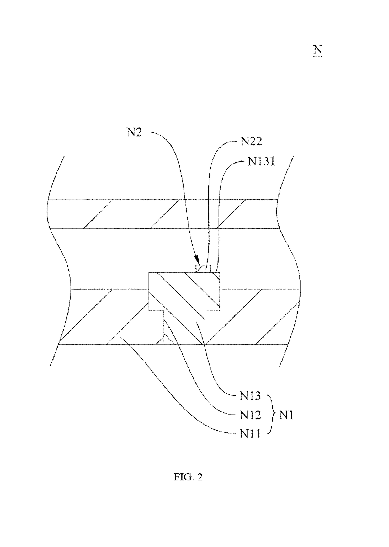 Optical transmitter with a heat dissipation structure