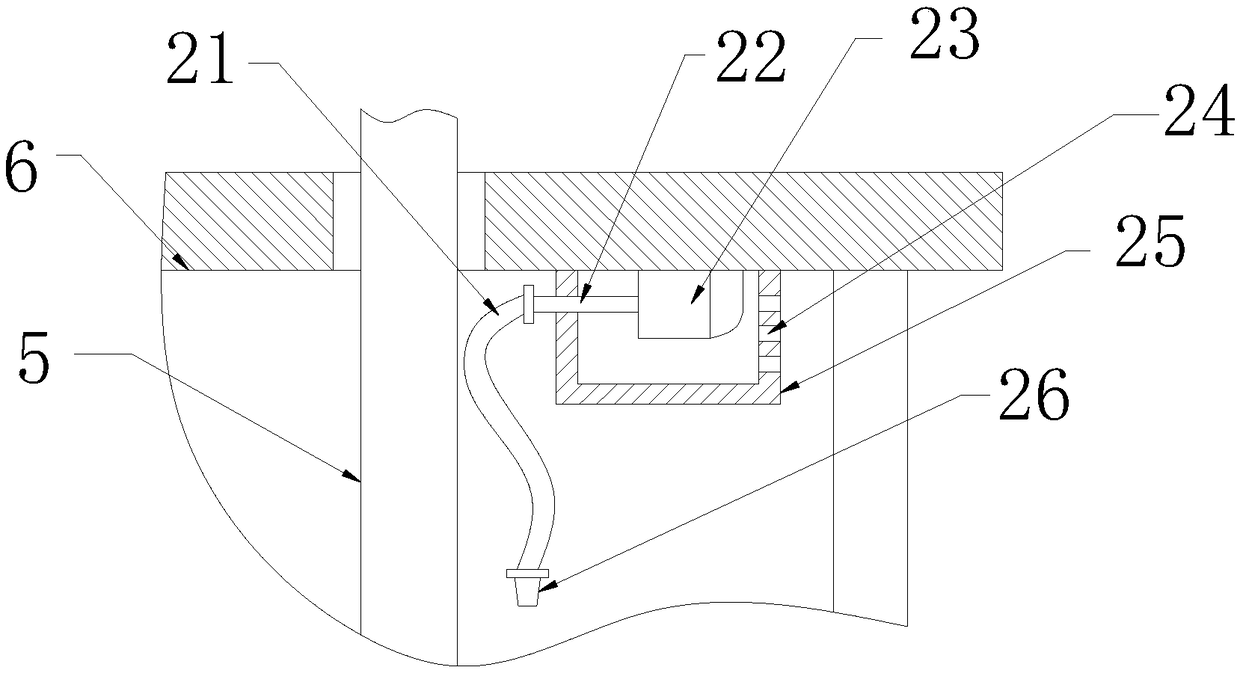 Reaming device of plastic product