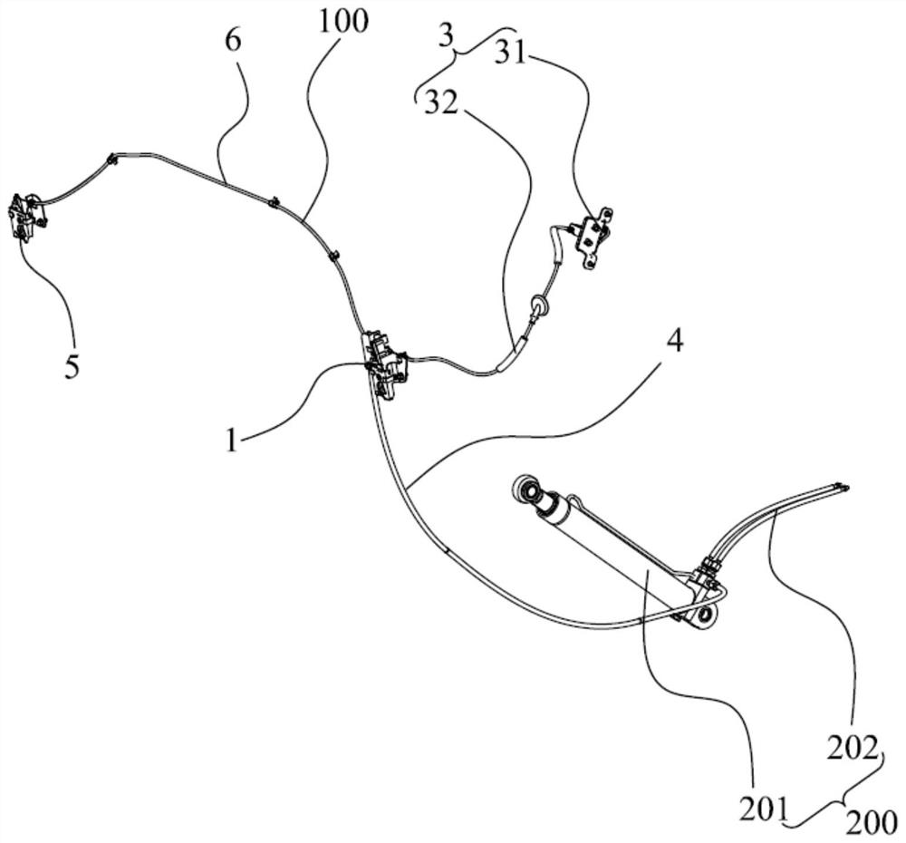 Cab turnover unlocking system and vehicle