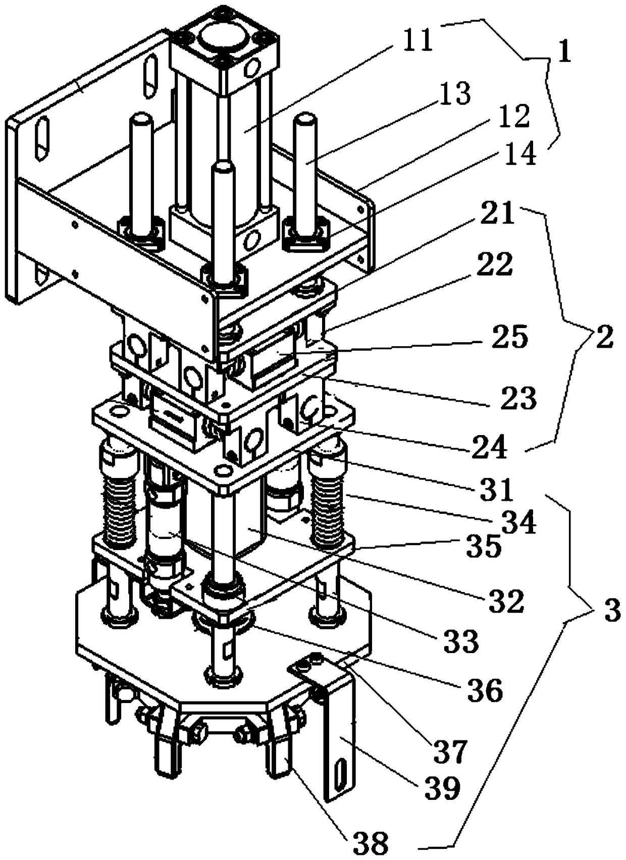 An automatic capping machine and its working method