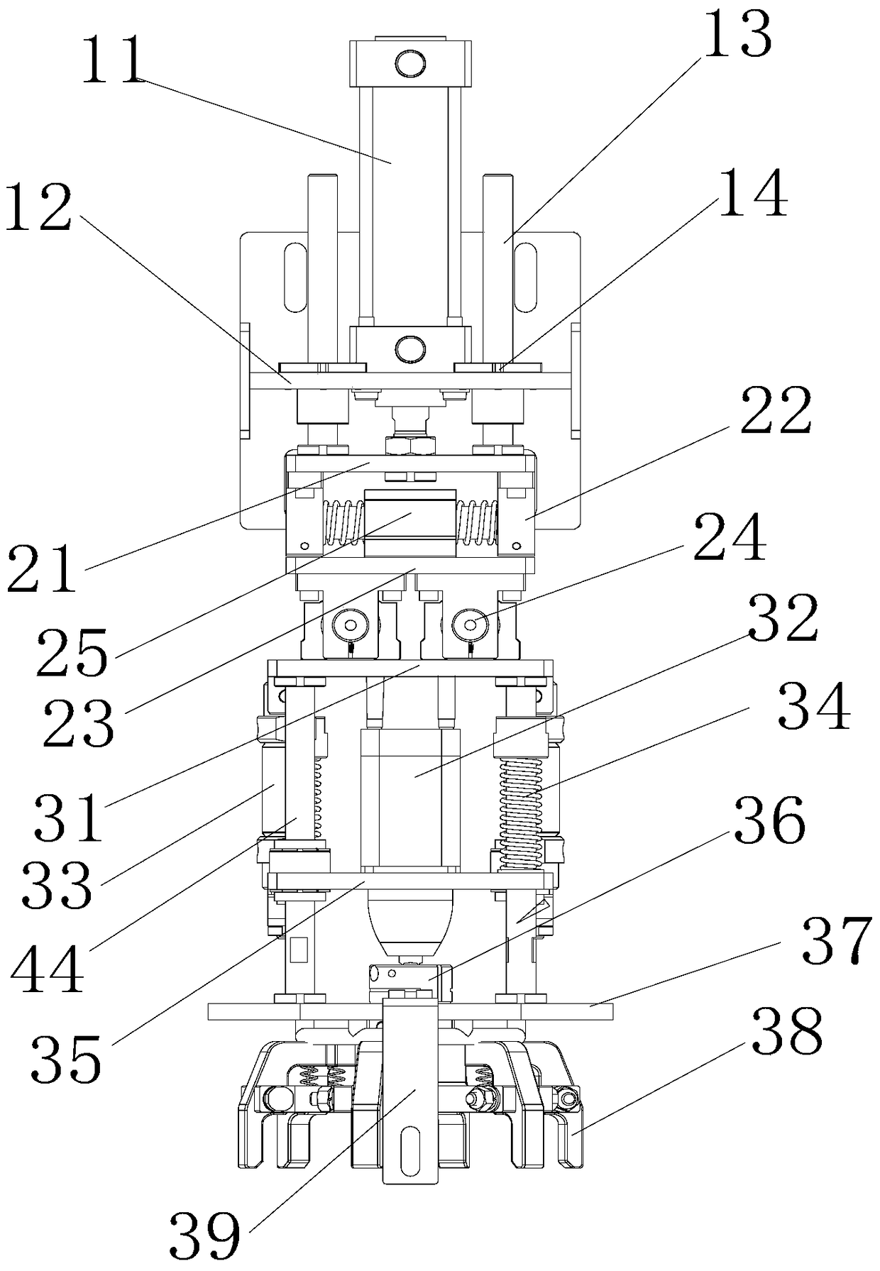 An automatic capping machine and its working method