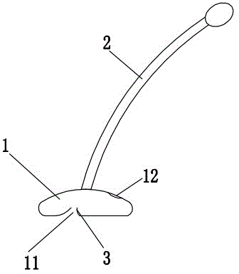 Device for picking up ball