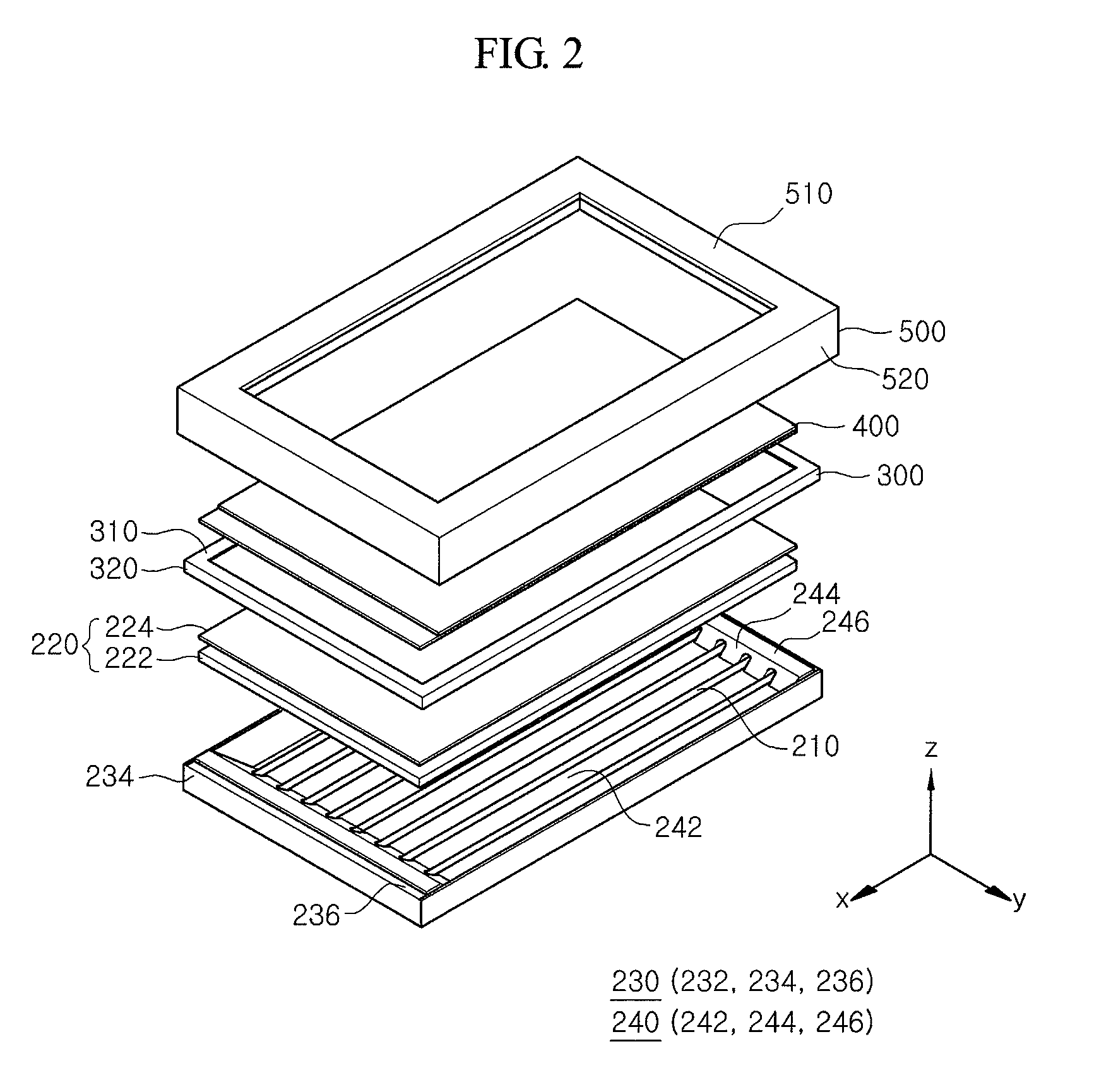 Liquid crystal display with a backlight assembly having an improved structure