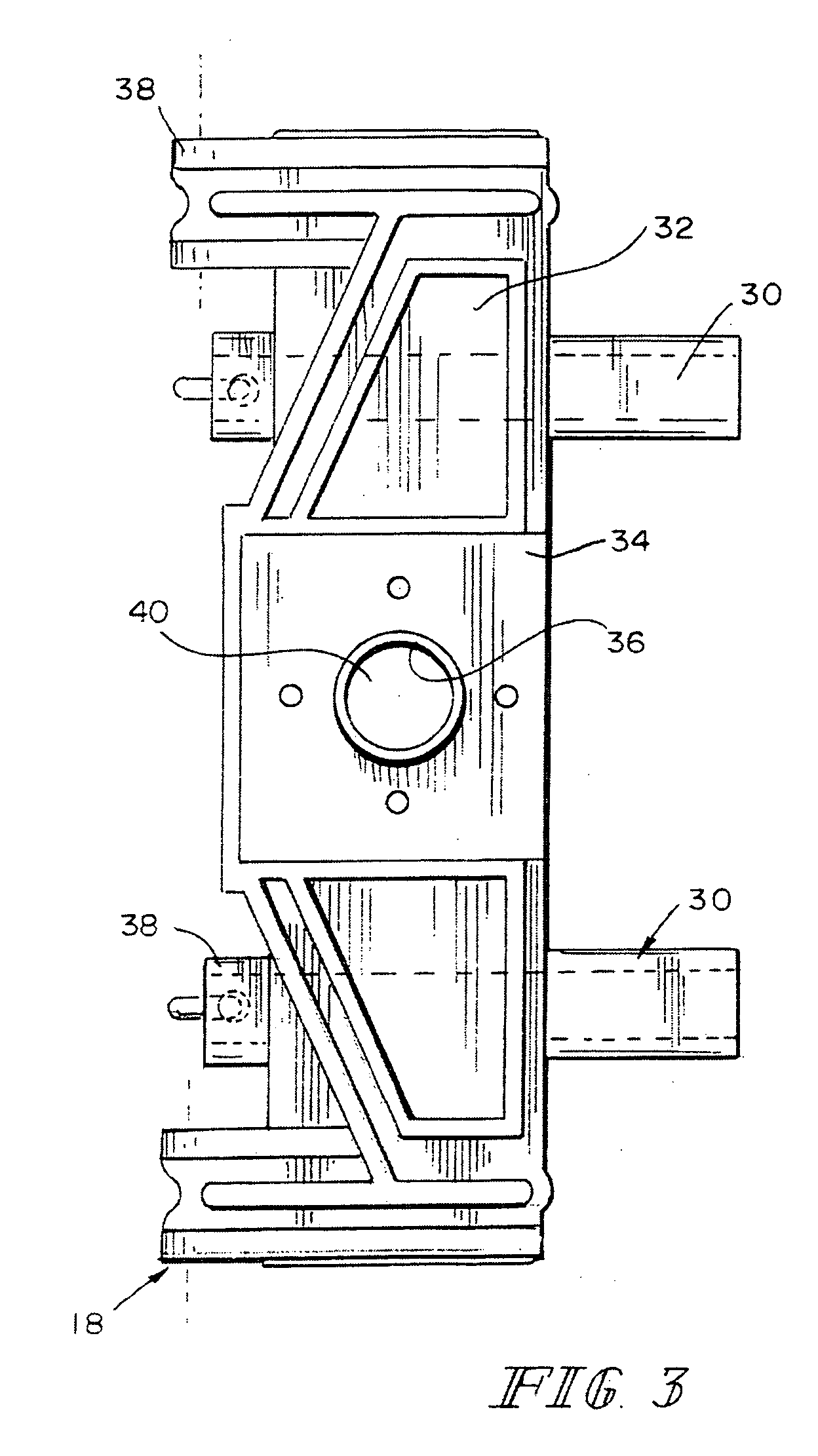 Backable tow bar adapter, and method