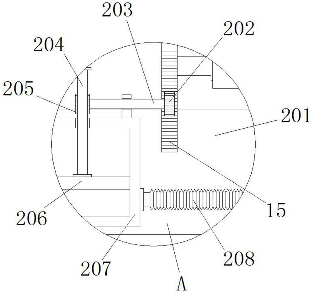 Circular filter cloth cutting device