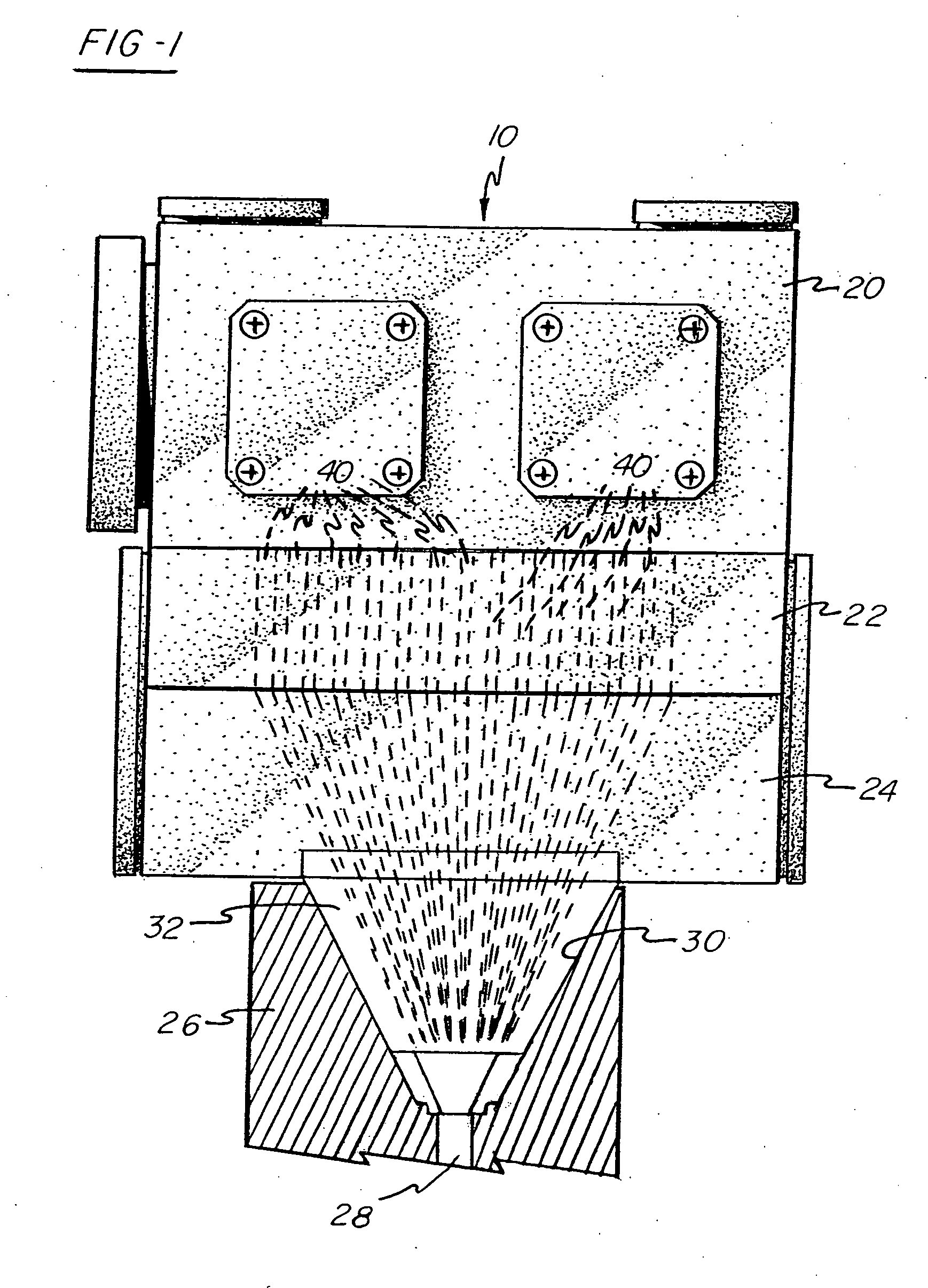 Plastic co-extrusion apparatus with selectable polymer flow control and product produced using the apparatus