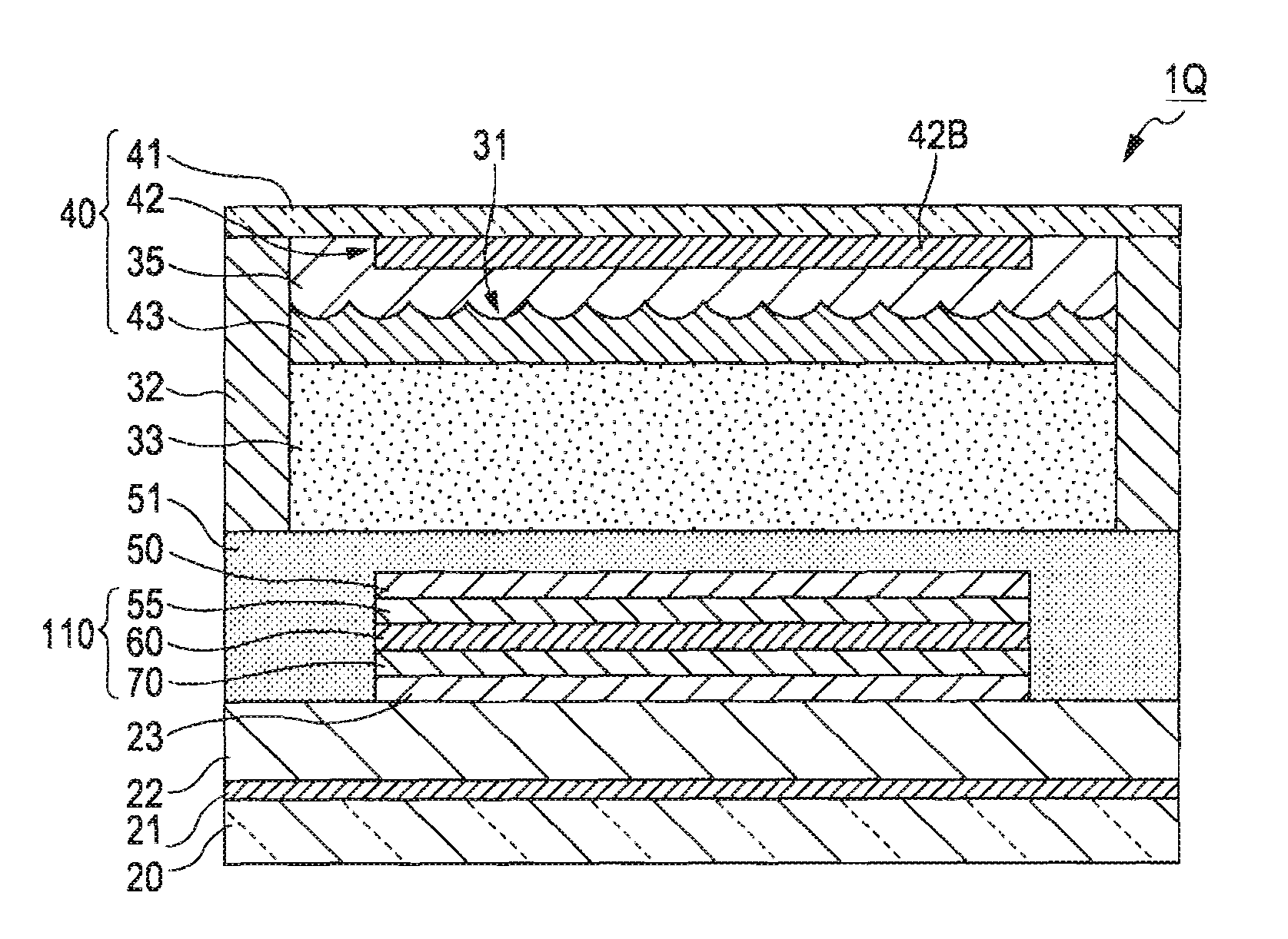 Light-emitting device, method of fabricating the same, and electronic apparatus
