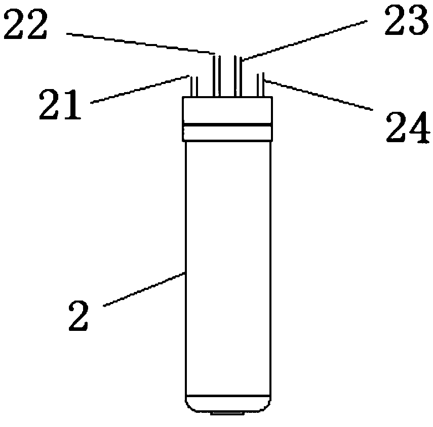 Water treatment system of under-kitchen water purifier