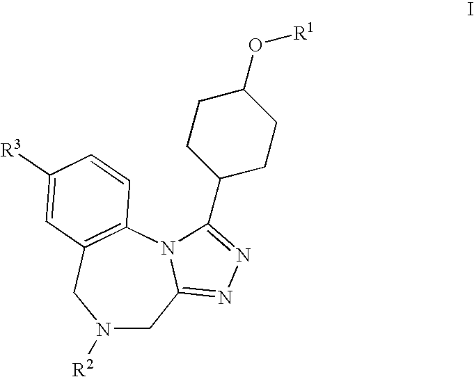 Alkylcyclohexylethers of dihydrotetraazabenzoazulenes