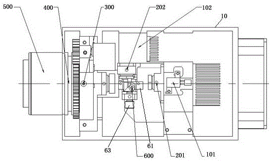 Optical beam combining device of semiconductor laser and optical path control method thereof