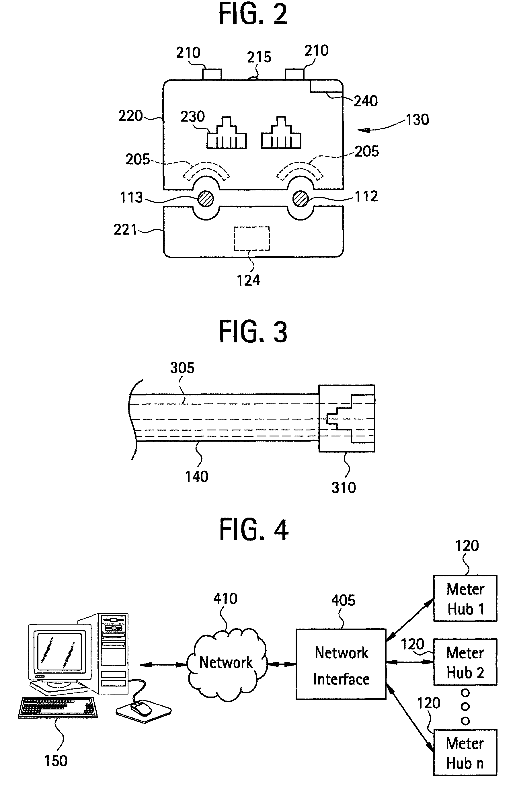 System for power sub-metering