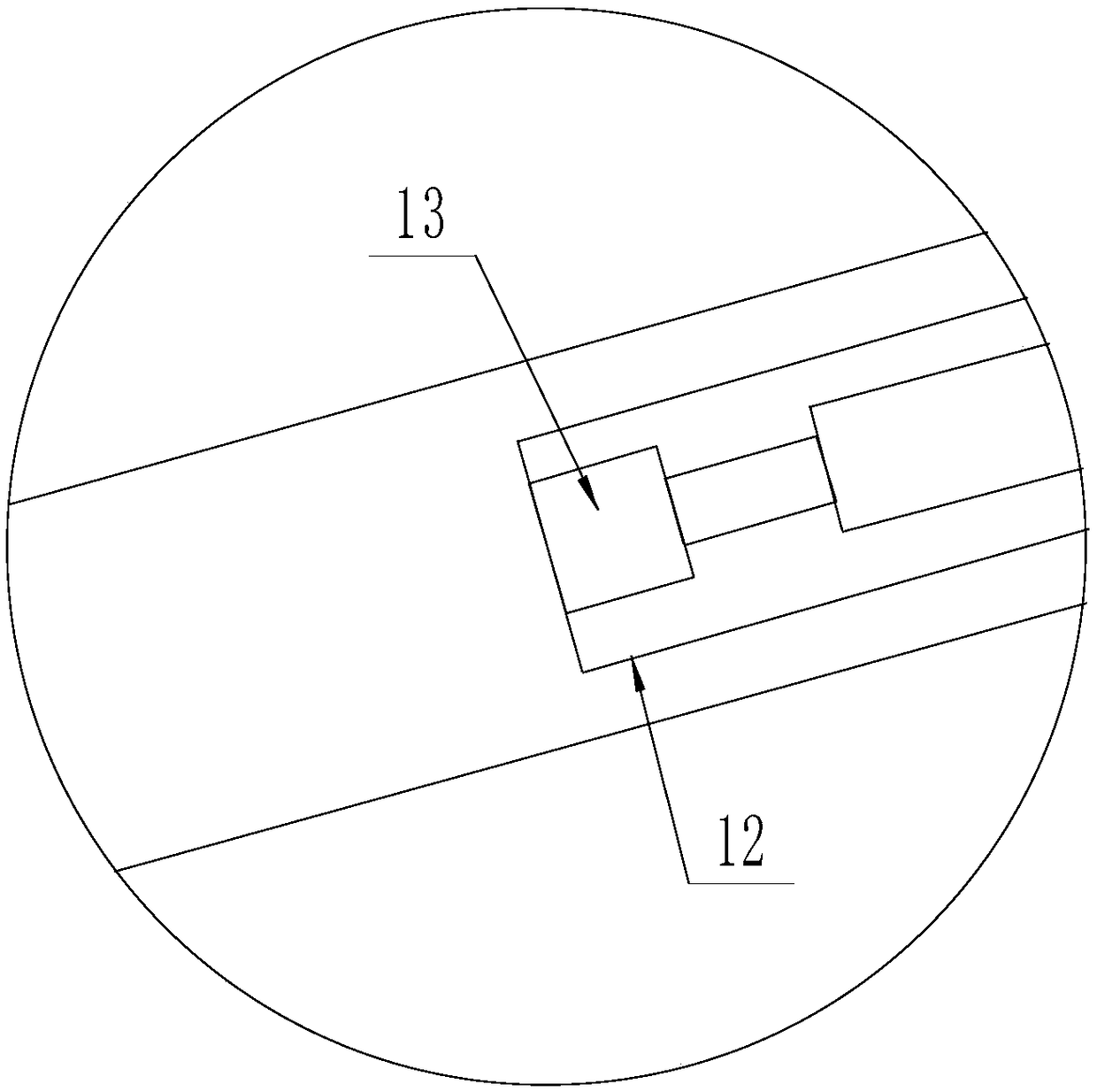 A carrying device for cleaning the patient's face