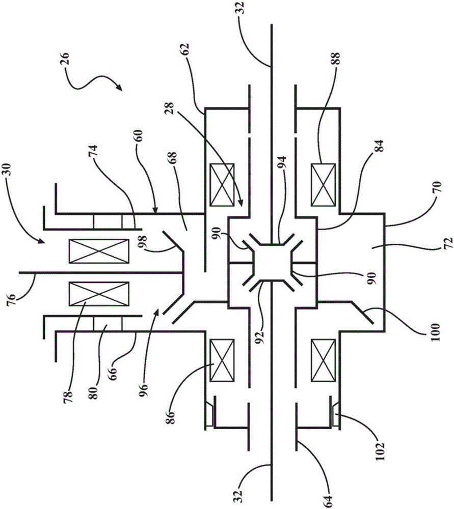 Injection molded retention method for power transfer devices