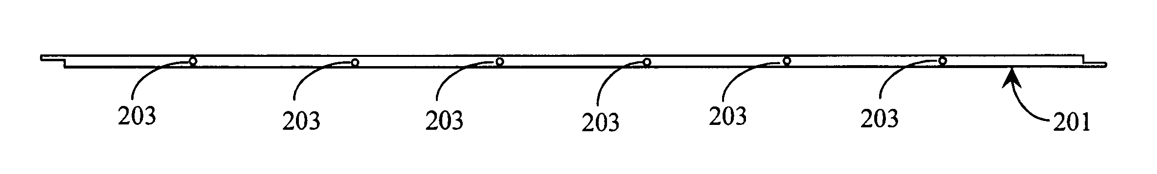 Landscape border apparatus and method for installation