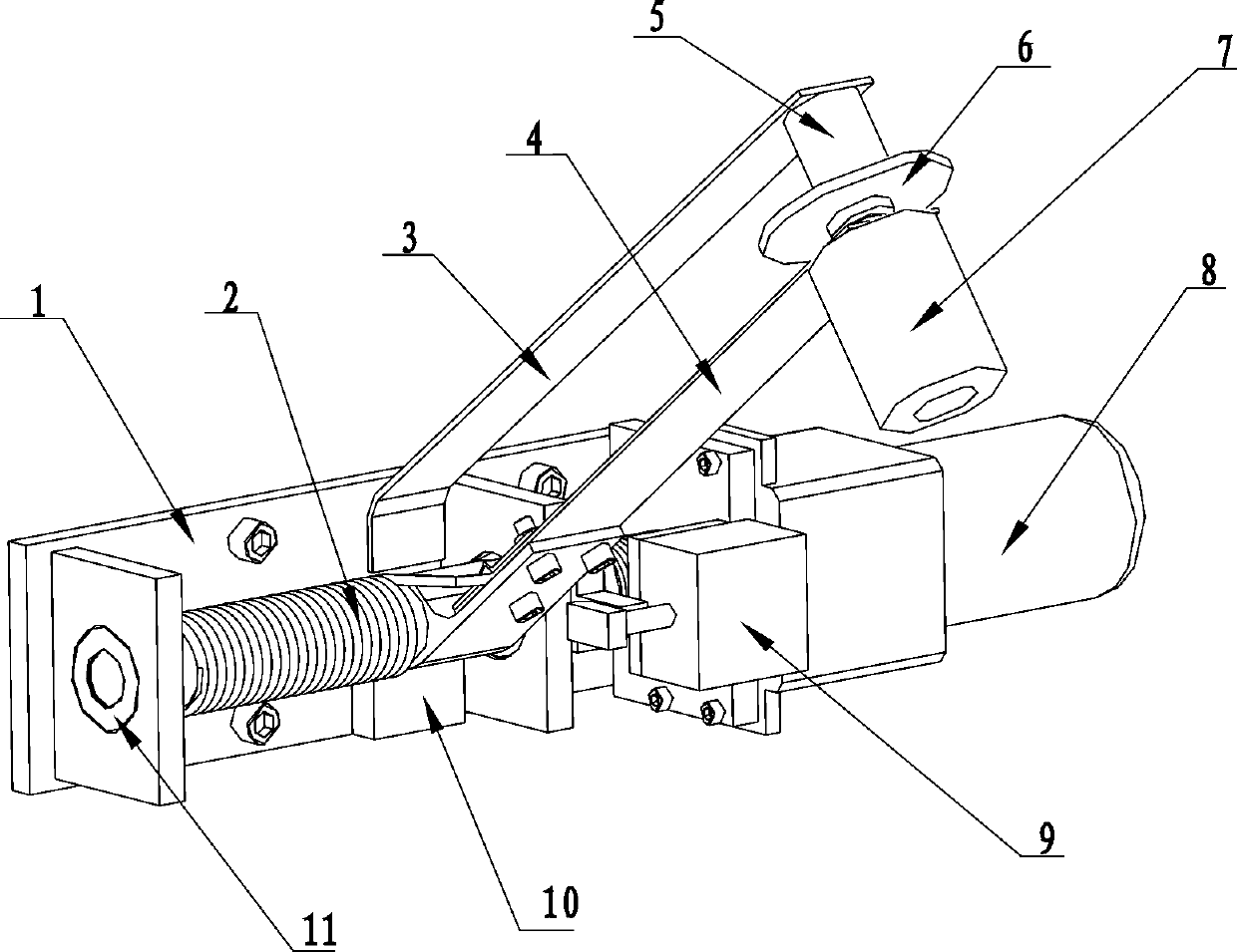 Mechanical double energy storage impact mechanism and impact method