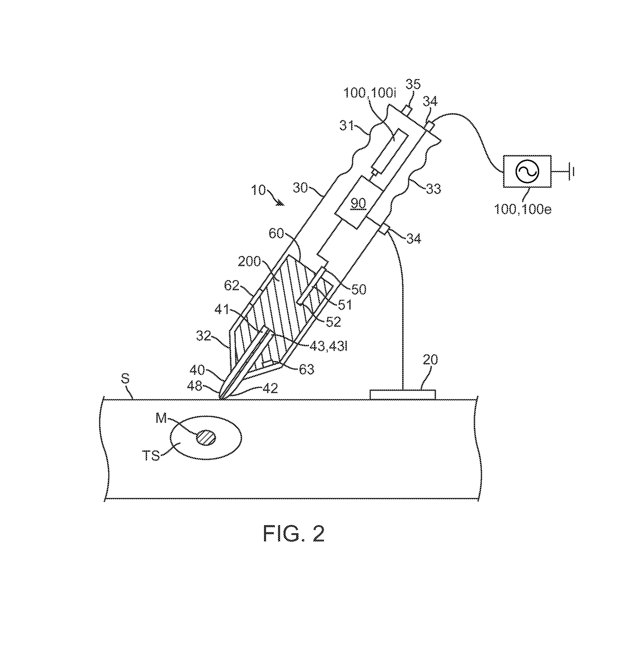 Iontophoretic apparatus and method for marking of the skin