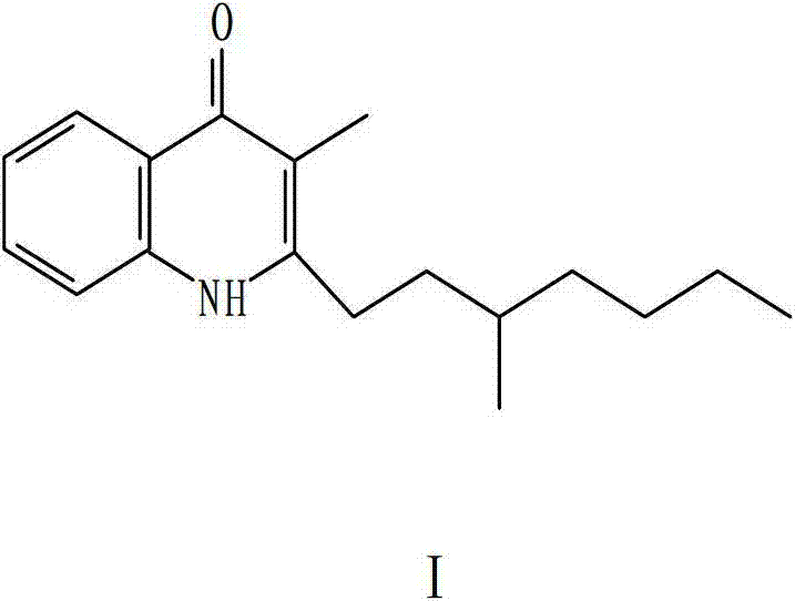 Alkyl-substituted quinolinone compound with side chains as well as preparation method, pharmaceutical composition and application thereof