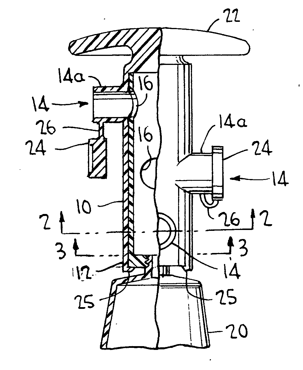 Multiport valved dispenser for toothpaste and the like